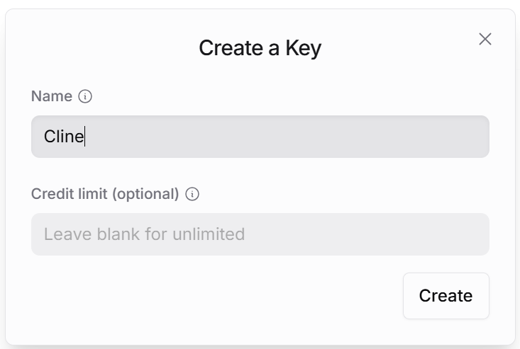 Create OpenRouter API Key
